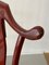 Chair in Ming Chinese style with High Backrest and Red Lacquer 7
