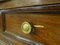 Empire Style Chest of Drawers with Leaves in Walnut, 19th Century, Image 5