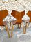 Grand Prix Dining Chairs in Teak by Arne Jacobsen for Fritz Hansen, 1960s, Set of 4 12