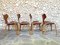 Grand Prix Dining Chairs in Teak by Arne Jacobsen for Fritz Hansen, 1960s, Set of 4 4