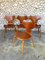 Grand Prix Dining Chairs in Teak by Arne Jacobsen for Fritz Hansen, 1960s, Set of 4 7