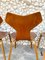 Grand Prix Dining Chairs in Teak by Arne Jacobsen for Fritz Hansen, 1960s, Set of 4 11