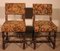 Louis XIII Period Chairs in Oak, Set of 2 1