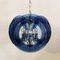 Blue and Green Pendant Lamp by Fontana Arte for Veca, Italy, 1970s 2
