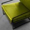 Industrial Style Velvet Armchair 6