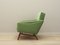 Danish Light Green Solid Wood Armchair, 1970s, Image 3