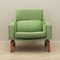 Fauteuil en Bois Massif Vert Clair, Danemark, 1970s 1