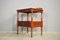 Vintage Cherry Tint Beech Side Table, Image 1