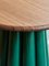 Aventuringrün Bromo Beistelltisch mit amerikanischer Tischplatte aus geöltem Nussholz von Hanne Willmann für Favius 6