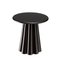Black Bromo Side Table with European Black Stained Oak Table Top by Hanne Willmann for Favius 1