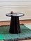 Tavolino in bromo nero con ripiano in legno di quercia nero europeo di Hanne Willmann per Favius, Immagine 3