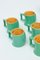 Italian Ceramic Coffee Set by Massimo Iosa Ghini for Naj Oleari, 1985, Set of 14, Image 4