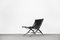 Chaise Ciseaux Vintage en Cuir par Antonio Citterio pour Flexform, Italie, 1980s 5