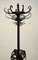 Art Nouveau Brown Beech Coat Rack, Image 5