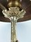 Vintage Viennese Brass Table Lamp 5