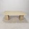 Italian Coffee Table in Travertine, 1980s, Image 11