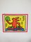 Nach Keith Haring, Limited Edition DJ Dog Poster, 1998, Poster, gerahmt 1
