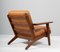 Lounge Chair 290 in Smoked Oak by Hans J. Wegner for Getama, Denmark, 1970s, Image 7