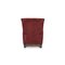 Dark Red Fabric Armchair by Ewald Schillig 10