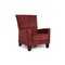 Dark Red Fabric Armchair by Ewald Schillig, Image 1