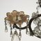 3-Light Glass Chandelier, Image 5