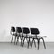 Revolt Dining Chairs by Friso Kramer for Ahrend de Cirkel, the Netherlands, 1950s, Set of 4 3