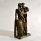 Expressionist Bronze Sculpture of Man Women and Child, Dutch, 1960s, Image 5