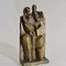 Expressionist Bronze Sculpture of Man Women and Child, Dutch, 1960s 3