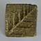 Maniglie quadrate in bronzo con rilievi a forma di albero, set di 2, Immagine 2