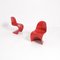 Red Panton Chair by Verner Panton, Image 1