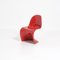 Red Panton Chair by Verner Panton, Image 2