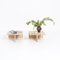 Travertine Side Table by P. A. Giusti & E. Di Rosa for Up & Up, Set of 2 2