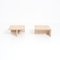 Travertine Side Table by P. A. Giusti & E. Di Rosa for Up & Up, Set of 2, Image 8