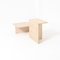 Travertine Side Table by P. A. Giusti & E. Di Rosa for Up & Up, Set of 2 10