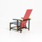 Red and Blue Chair by Gerrit Rietveld for Cassina 5