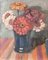 Adolphe de Siebenthal, Bouquet Dans on Vase, anni '20, olio su tela, Immagine 1