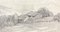 Henri Fehr, Paysage, 1930, Pencil on Paper, Image 4