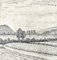 Pierre Desaules, Campagne genevoise et lac de Bienne, Suisse, 1968, Pencil on Paper, Image 4