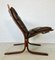 Vintage Norwegian Leather Seista Chair by Ingmar Relling, Image 8