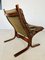 Vintage Norwegian Leather Seista Chair by Ingmar Relling 2