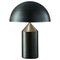 Atoll Small Metal Satin Bronze Table Lamp by Vico Magistretti for Oluce 5