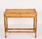 Mid-Century Italian Bamboo and Wicker Desk with Drawers, 1970s 8