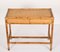 Mid-Century Italian Bamboo and Wicker Desk with Drawers, 1970s 17