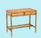 Mid-Century Italian Bamboo and Wicker Desk with Drawers, 1970s, Image 10