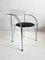 French Postmodern Minimalist Lune Dargent Dining Chair by Pascal Mourgue, 1980s 4
