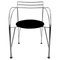 French Postmodern Minimalist Lune Dargent Dining Chair by Pascal Mourgue, 1980s 1