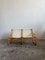 Sofá de dos plazas escandinavo vintage de bambú, años 70, Imagen 2