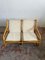 Skandinavisches Vintage 2-Sitzer Sofa aus Bambus, 1970er 3
