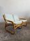 Sofá de dos plazas escandinavo vintage de bambú, años 70, Imagen 17