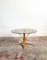 Tavolino da caffè Mid-Century in ottone e vetro fumé, anni '70, Immagine 11
